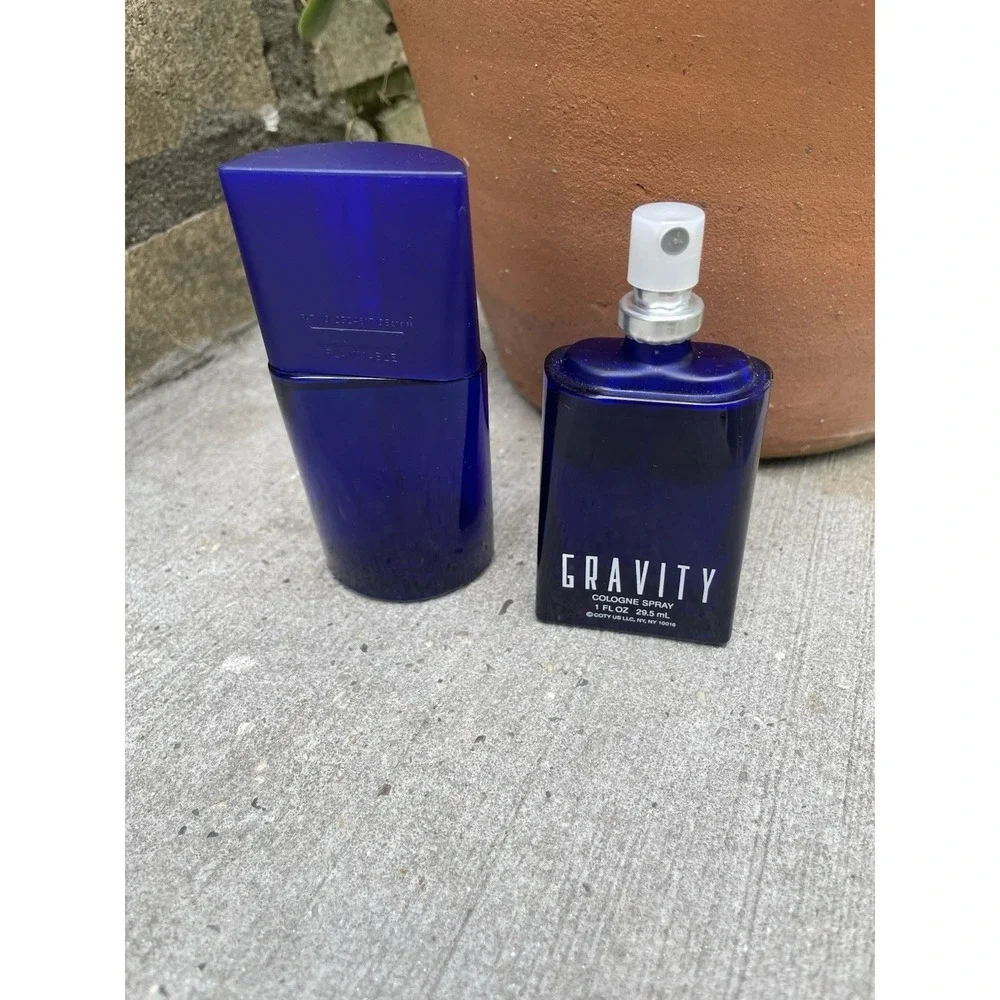 GRAVITY BY COTY 2 PCs - TWO 1  OZ COLOGNE SPRAY  No Box.